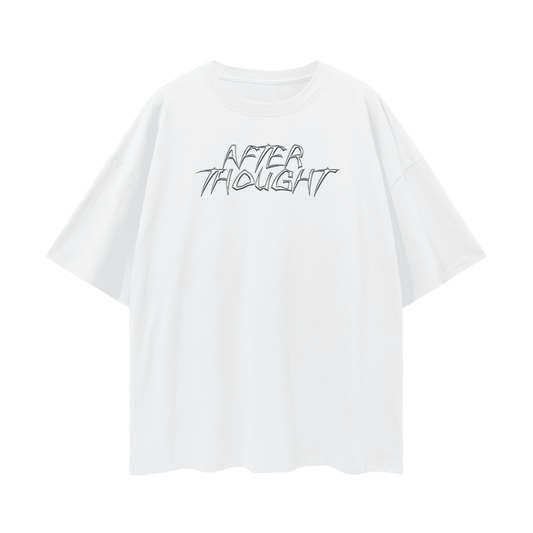 AFTER THOUGHT Oversize Deep Drop Shoulder Tee