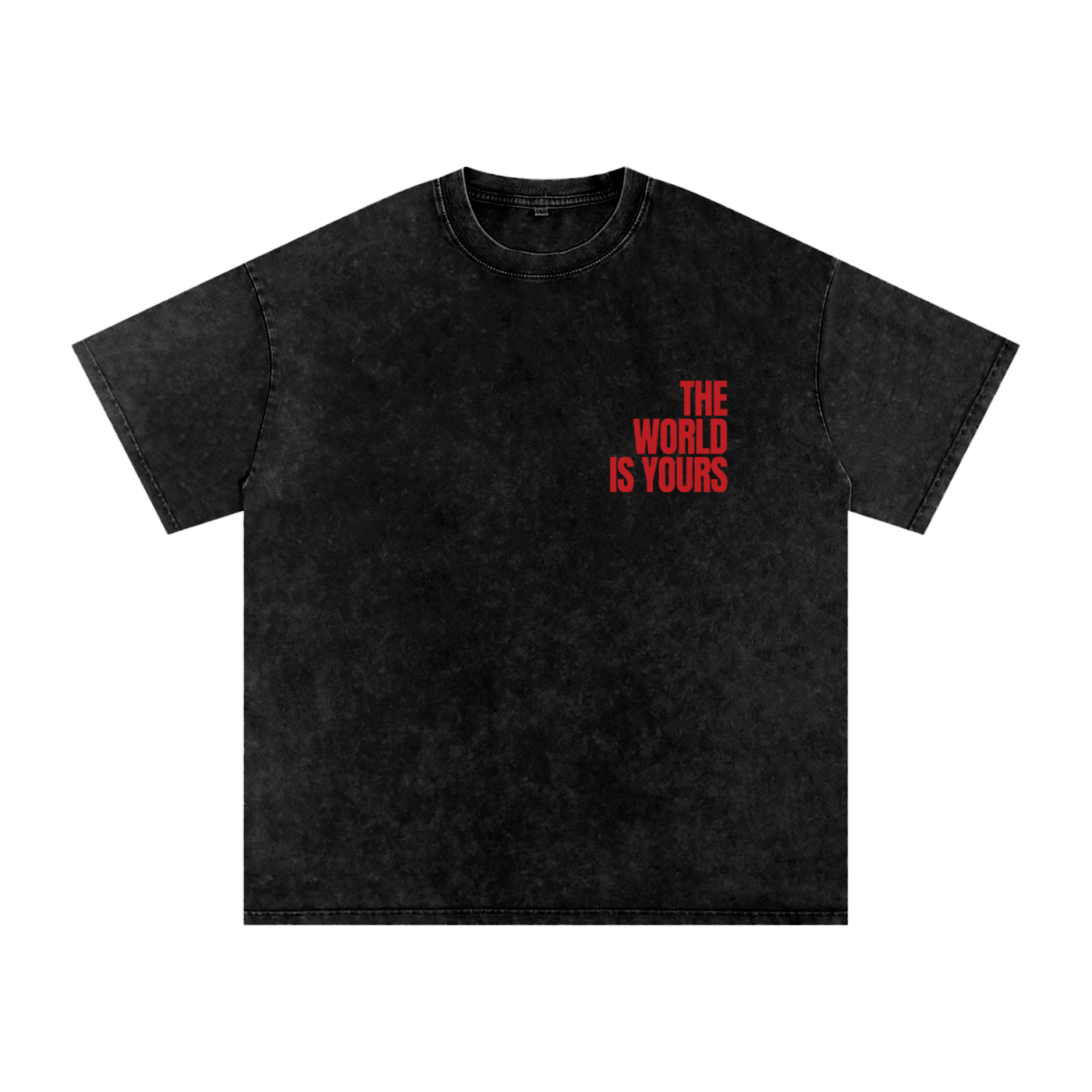 THE WORLD IS YOURS Washed