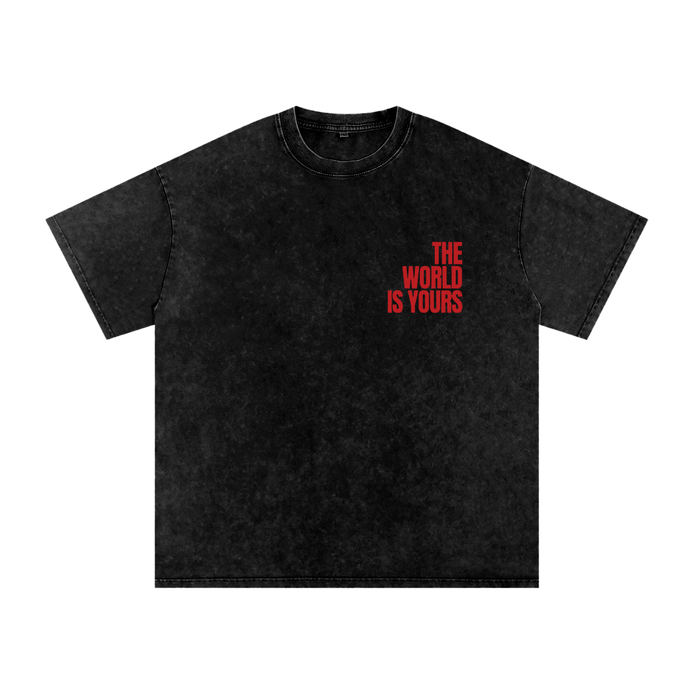 THE WORLD IS YOURS Washed