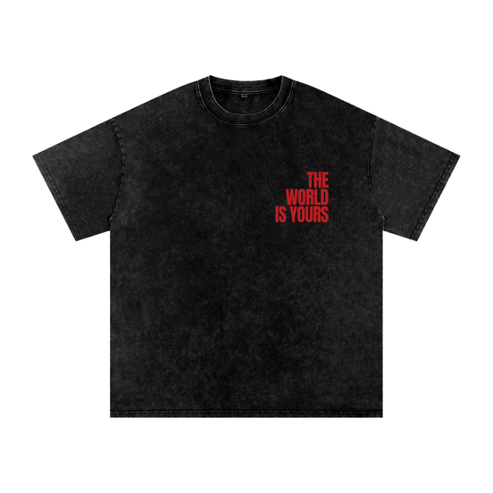 THE WORLD IS YOURS Washed